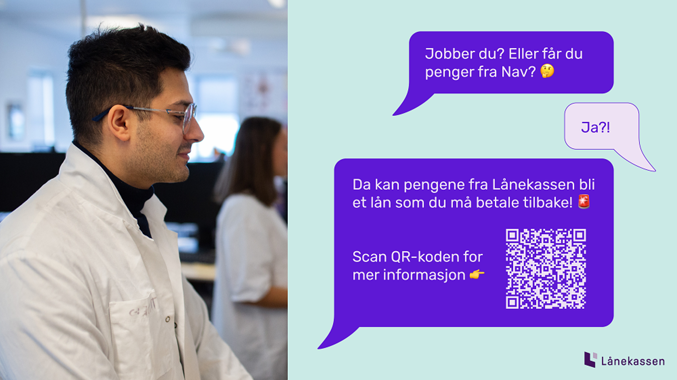 Jobber du? Eller får du penger fra NAV?