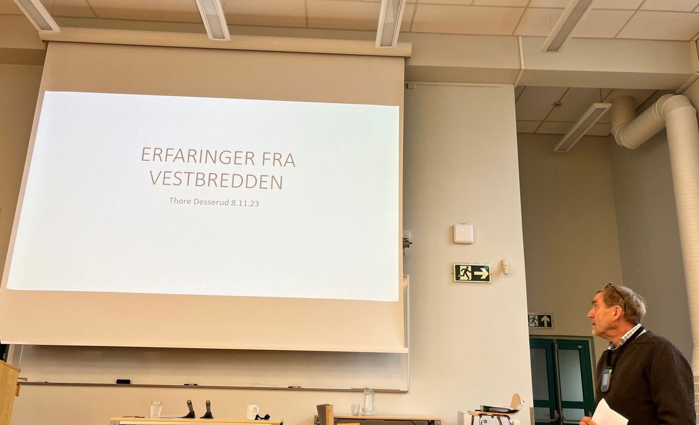 Erfaringer fra Vestbredden