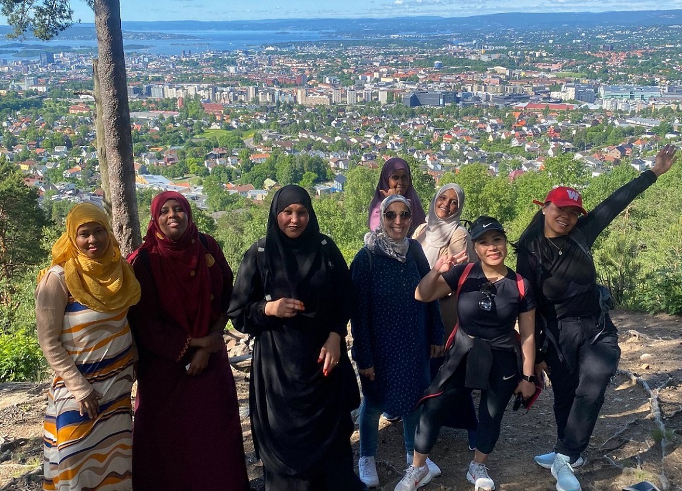 Foto: norsklærer Solveig Olsen Fossum Sommeravslutning på Grefsekollen